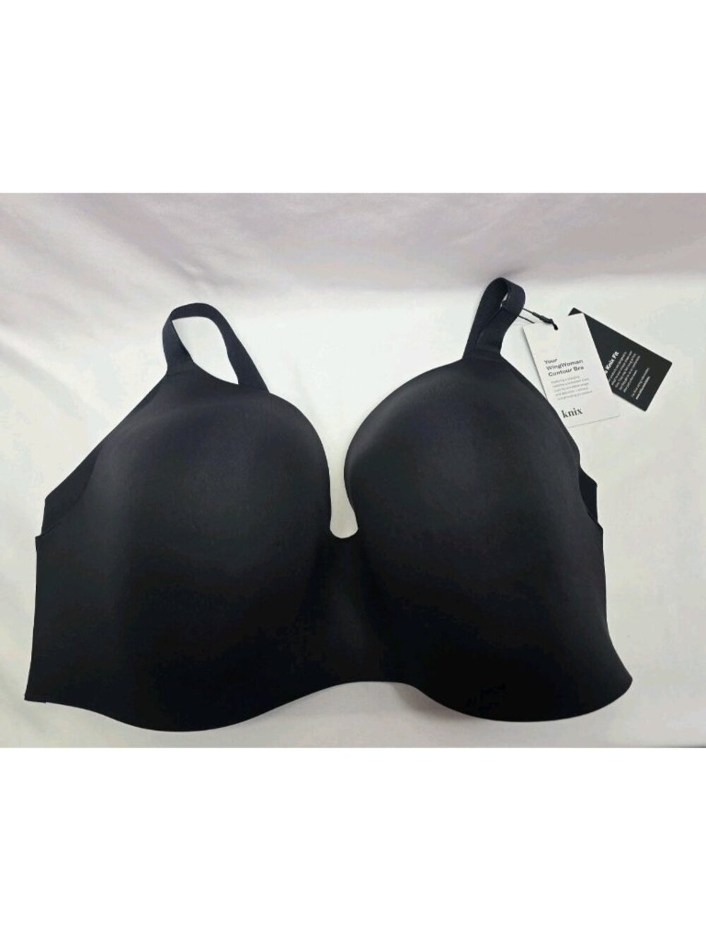 Knix Wing Woman Contour Wireless Bra in Black Size 8++ New With Tags